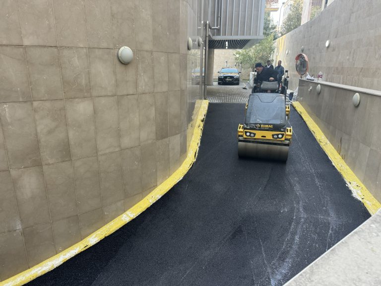 GUNEY KORE BUYUK ELCILIGI OTOPARK ASFALT ISLERI — Ankara Asfalt kaynak arşivi