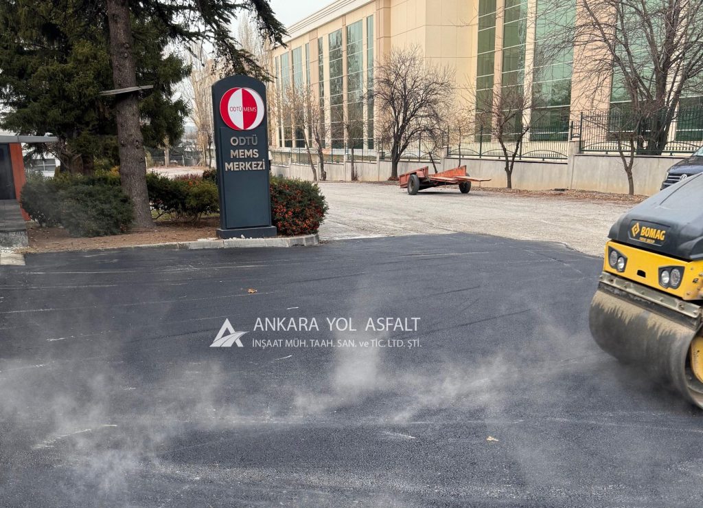 ODTÜ TEKNOKENT ASFALT YAMA İŞLERİ — Ankara Asfalt kaynak arşivi