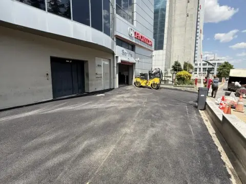 HONDA BORA ASFALT ÇALIŞMASI