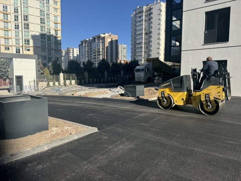 YASAMKENT DIAMOND SITESI ASFALT YAPIMI